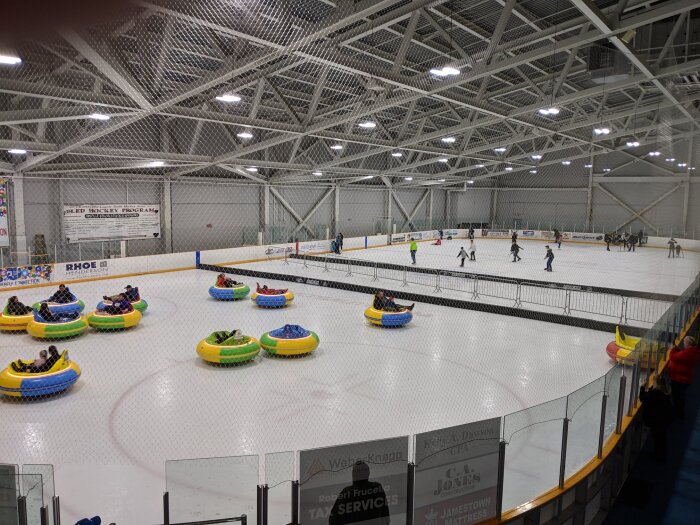 Ice Bumper Cars at Northwest Arena