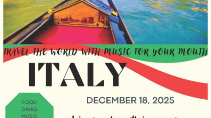 Music for Your Mouth December 18 2025 Italy