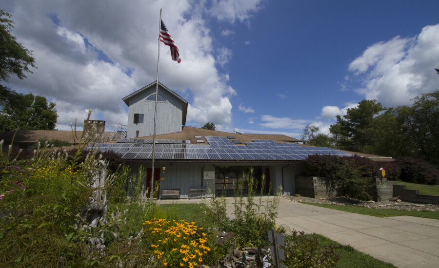 Audubon Community Nature Center in town of Kiantone