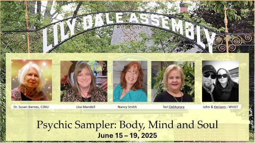 Psychic Sampler Body Mind and Soul June 15-19