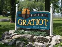 Point Gratiot Sign