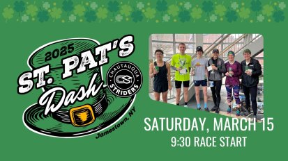 St Pat's Dash Chautauqua Striders