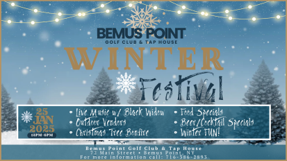 Bemus Point Golf Club & Tap House Winter Festival