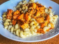 Explore-Craft-Breweries-and-Distilleries EBC West Buffalo Chicken Mac and Cheese