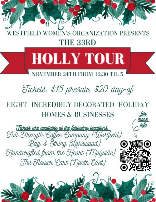 Westfield Women's Organization Holly Tour