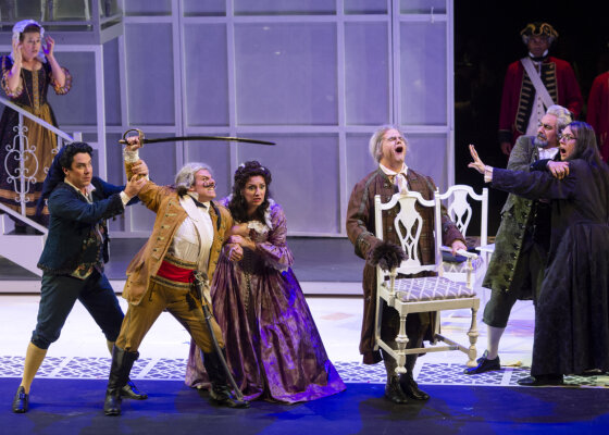 The Chautauqua Opera Company performs Barber of Seville