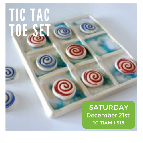 Tic Tac Toe Set Saturday December 21