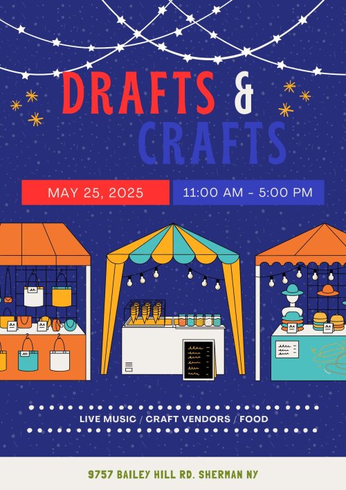 Drafts and Crafts Pine Junction May 25 2025 11 AM to 5 PM