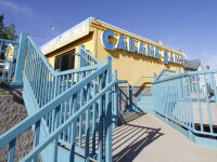 DINE Cabana Sams Building and Stairs