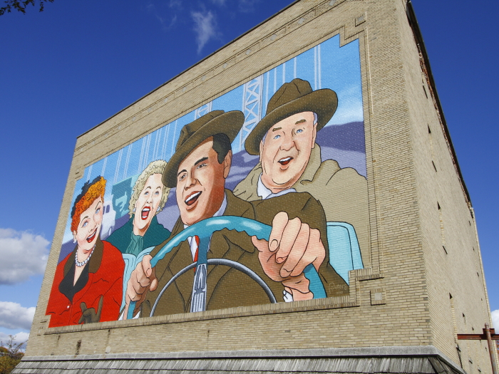 Lucille Ball Mural, Jamestown, NY