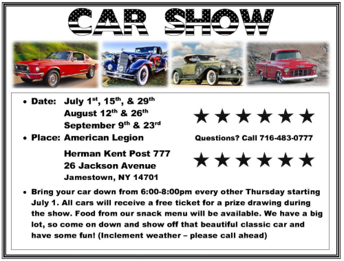 Celoron Car Shows