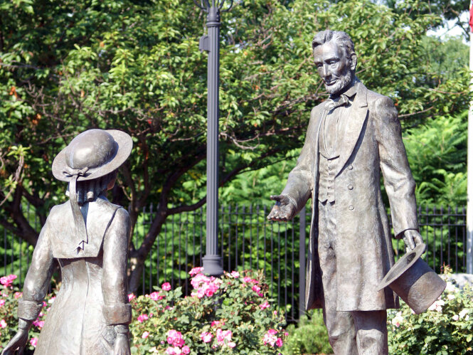 Lincoln-Bedell Statue Park, Westfield, New York