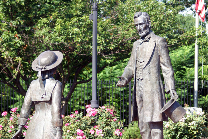 Lincoln-Bedell Statue Park, Westfield, New York