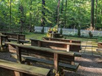 Lily Dale Assembly Benches