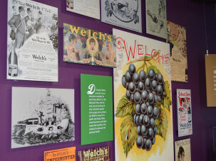 Grape Discover Center Welchs exhibit