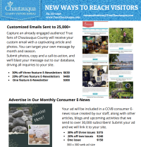 Enewsletter and Digital TV Advertising Examples