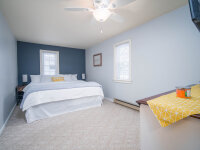 LightKeeper's Refuge Lakehouse master bedroom