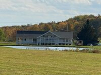 Morning Glory Inn with pond