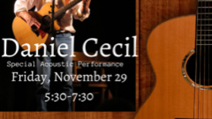 Daniel Cecil live music Music for Your Mouth