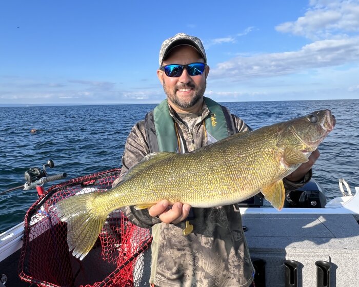 Tyler Frantz Walleye Fishing Chautauqua County Lake Erie