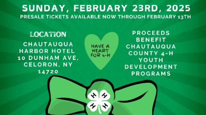 Chautauqua County 4-H 11th annual Green Tie Affair