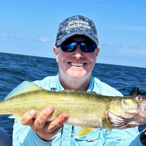 Dr Peter Brookes Lake Erie walleye