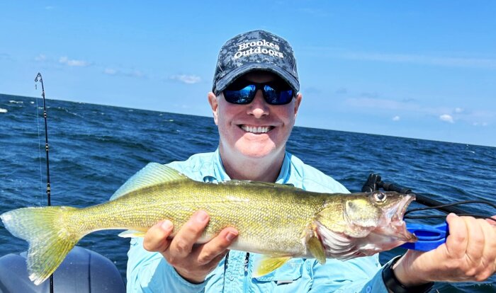 Dr Peter Brookes Lake Erie walleye