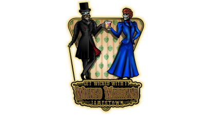 Wicked Warrens Jamestown logo