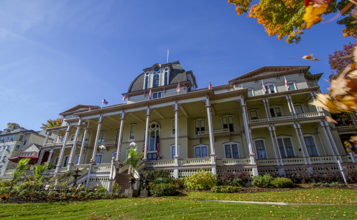 Athenaeum Hotel Front Fall