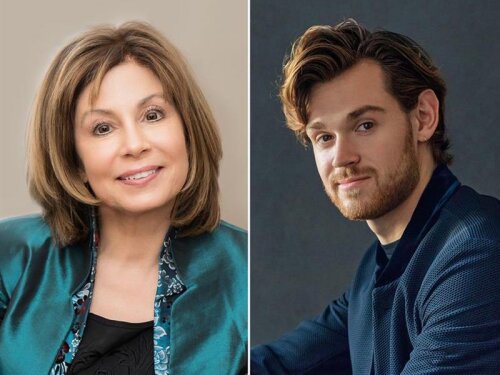 JoAnn Falletta and Blake Pouliot