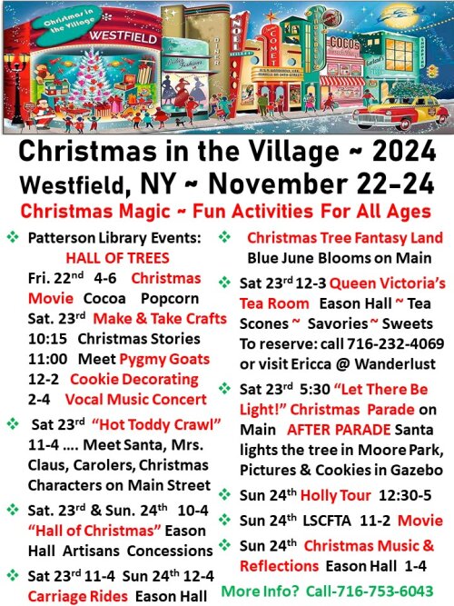 Christmas in the Village Westfield 2024