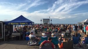 Music at the Dunkirk Pier