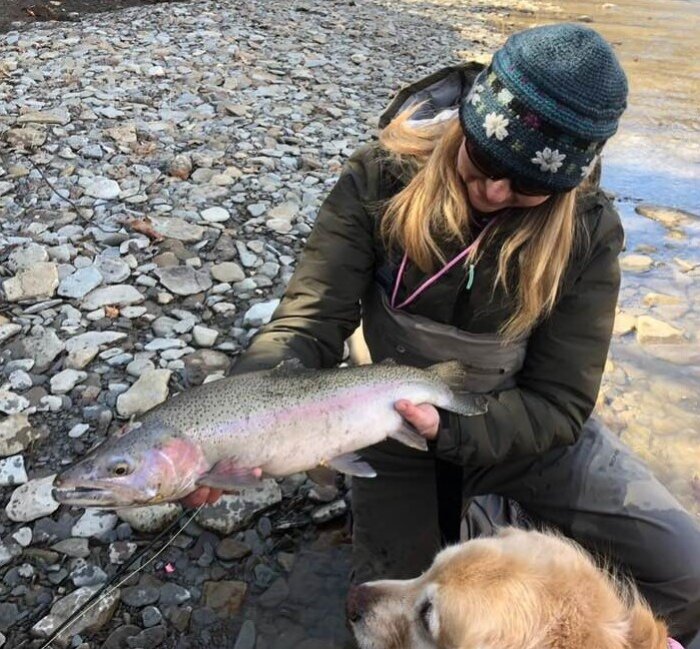 Julie Szur, Fly-Fishing